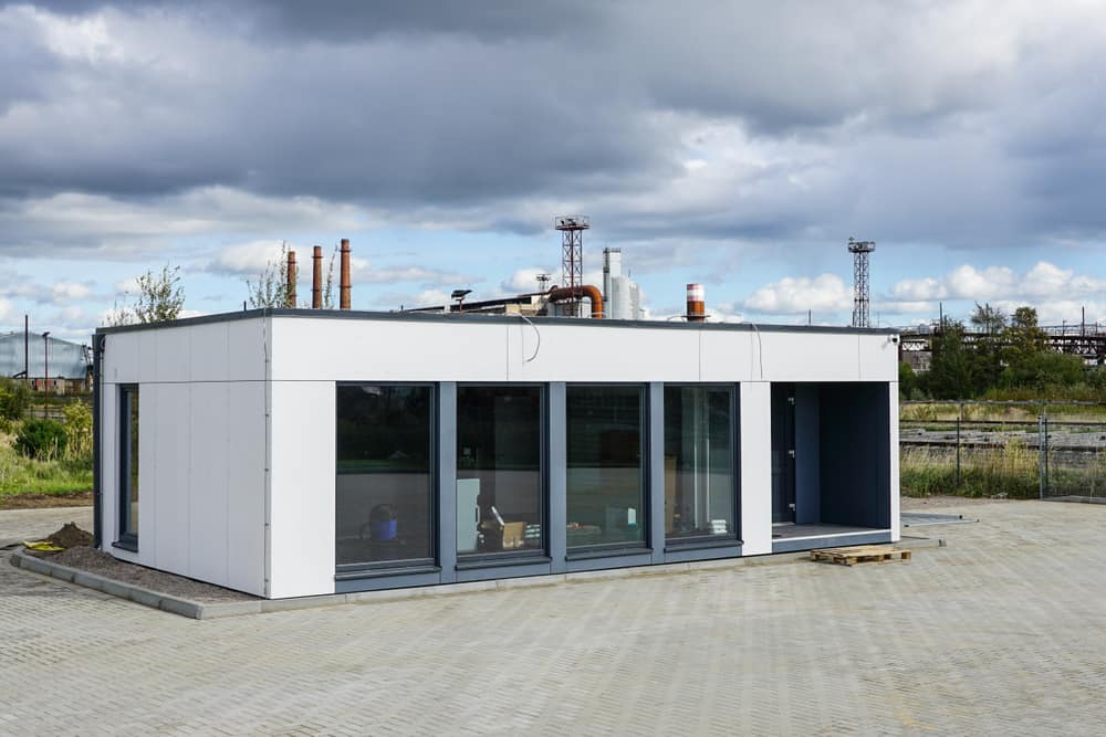 A new, modern modular house